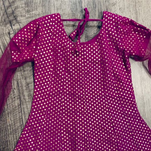 PRINCESS India Dress Up Lined Dress Rhinestones Lace 4T - Picture 13 of 15